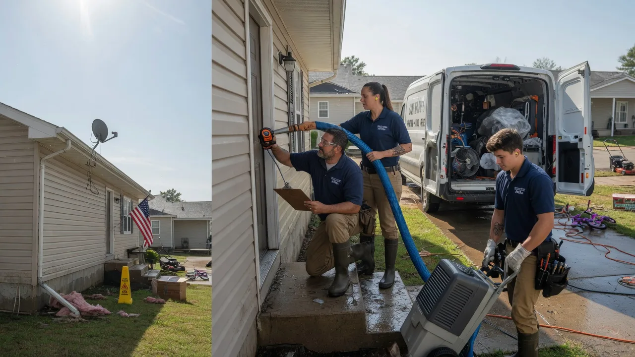 Ceiling Water Damage Restoration in Covel, WV near me